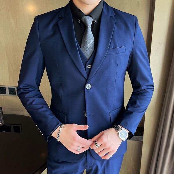 (+ vest pants) 2021 men's suit groom slim fashion casual dress wedding classic cl suits & blazers, White;black
(+ vest pants) 2021 men's suit groom slim fashion casual dress wedding classic cl suits & blazers, White;black