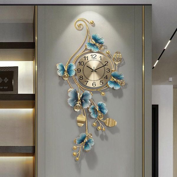 wall clocks clock creative butterfly luxury atmosphere art restaurant living room decoration personality silent mechanism
wall clocks clock creative butterfly luxury atmosphere art restaurant living room decoration personality silent mechanism