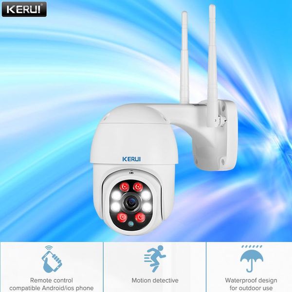 cameras kerui 1080p waterproof outdoor ip camera ai humanoid monitoring fast forward search mobile tracking infrared night vision
cameras kerui 1080p waterproof outdoor ip camera ai humanoid monitoring fast forward search mobile tracking infrared night vision
