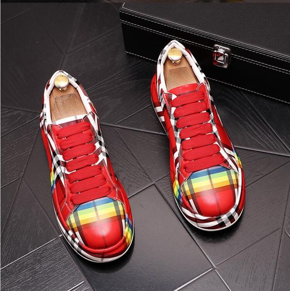 2021 formal shoes men's plaid thick-soled punk all-match flat-bottom lace-up platform casual shoes, Black
2021 formal shoes men's plaid thick-soled punk all-match flat-bottom lace-up platform casual shoes, Black