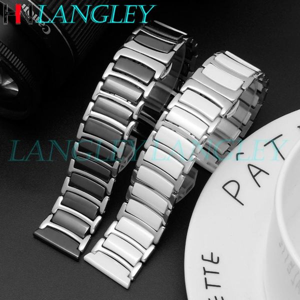 watch bands stainless steel ceramic band quick release wriststrap 16/18/20/22 mm replacement for galaxy active 42 46, Black;brown 
watch bands stainless steel ceramic band quick release wriststrap 16/18/20/22 mm replacement for galaxy active 42 46, Black;brown