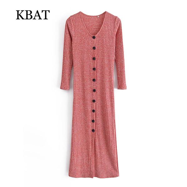 casual dresses kbat women knitted dress 2021 autumn button long sleeve midi vintage woman clothes elegant, Black;gray
casual dresses kbat women knitted dress 2021 autumn button long sleeve midi vintage woman clothes elegant, Black;gray