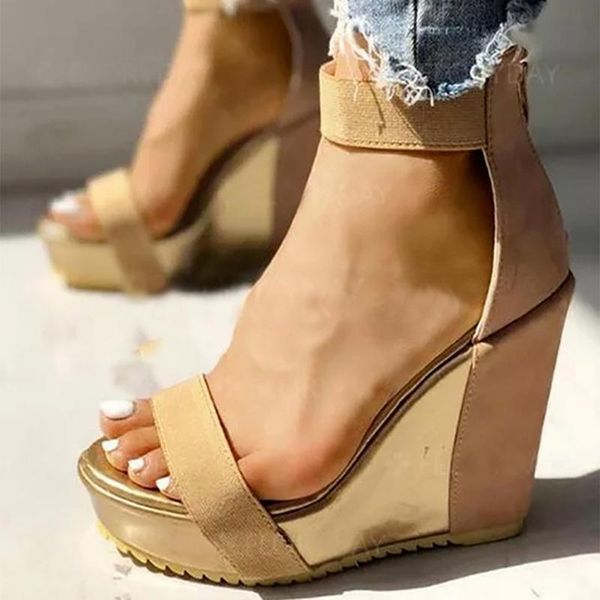 sandals women platform 2021 summer woman zip wedges ladies elsatic band pumps female non slip shoes women's slides plus size, Black
sandals women platform 2021 summer woman zip wedges ladies elsatic band pumps female non slip shoes women's slides plus size, Black