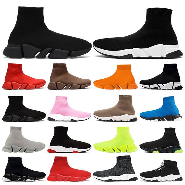 2.0 men classic sock shoes platform black triple white beige red clear sole blue flat women lace up fashion outdoors 36-45
2.0 men classic sock shoes platform black triple white beige red clear sole blue flat women lace up fashion outdoors 36-45