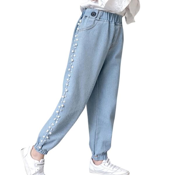 jeans for girl pearls children's girls spring autumn children casual style clothes, Blue
jeans for girl pearls children's girls spring autumn children casual style clothes, Blue