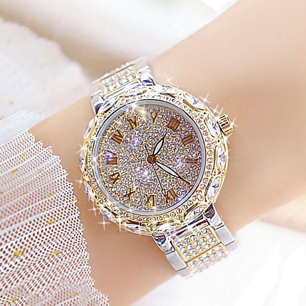 wristwatches fashion girls gold bracelet watches female full rhinestone dial quartz women's watch luxury ladies wristwatch wife gift 20, Slivery;brown
wristwatches fashion girls gold bracelet watches female full rhinestone dial quartz women's watch luxury ladies wristwatch wife gift 20, Slivery;brown