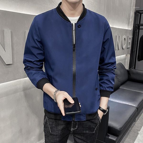 men's spring and autumn long coat jacket pure cotton color youth vitality simple personality fashionable kore jackets, Black;brown
men's spring and autumn long coat jacket pure cotton color youth vitality simple personality fashionable kore jackets, Black;brown