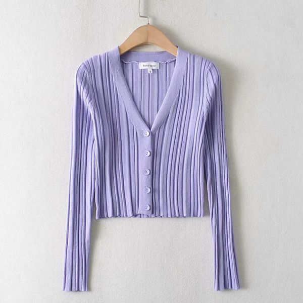 women's jackets new v neck slim knitted cardigan women solid color long sleeve short autumn fashion z9aa, Black;brown
women's jackets new v neck slim knitted cardigan women solid color long sleeve short autumn fashion z9aa, Black;brown