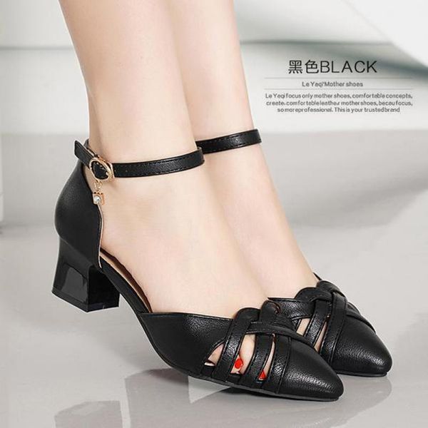 sandals thick heel women summer block 2021 fashion point toe women's shoes, Black
sandals thick heel women summer block 2021 fashion point toe women's shoes, Black