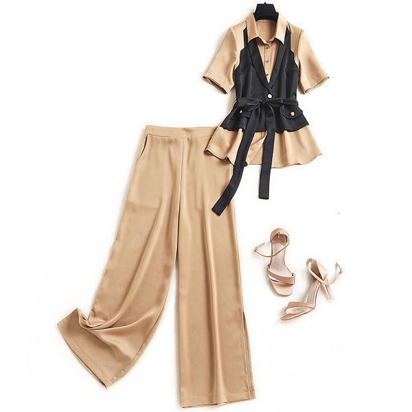 women's two piece pants you'll see designers two piece of elegant women's clothing lady office work outfits short blouse and, White
women's two piece pants you'll see designers two piece of elegant women's clothing lady office work outfits short blouse and, White