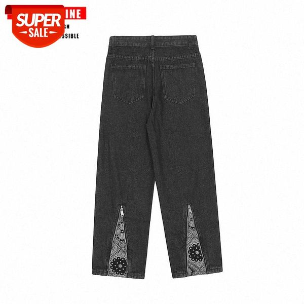tkpa cashew flower stitching straight wide-leg trousers men's hip-hop dark funeral patch jeans #gd51, Black
tkpa cashew flower stitching straight wide-leg trousers men's hip-hop dark funeral patch jeans #gd51, Black