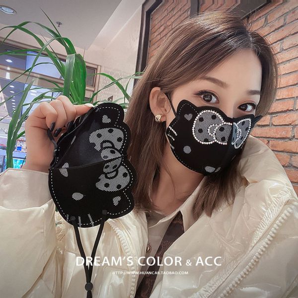 b sunscreen dustproof decorative lovely cat pattern diamond inlaid fashion thin breathable mask women4cct
b sunscreen dustproof decorative lovely cat pattern diamond inlaid fashion thin breathable mask women4cct