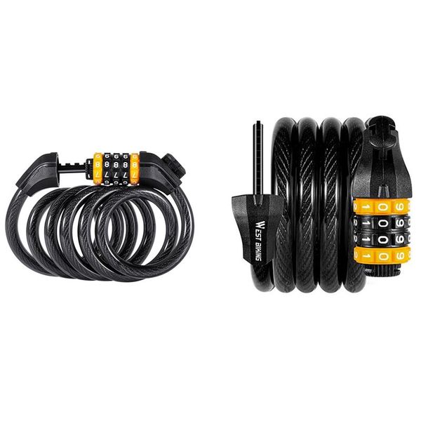 bike locks west biking cable lock, set your own word combination 5 ft. long, password
bike locks west biking cable lock, set your own word combination 5 ft. long, password