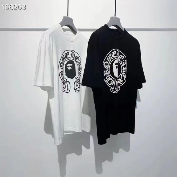 crosin ch silver croker 21 spring summer new cartoon sanskrit cross printed men's and women's casual short sle, White
crosin ch silver croker 21 spring summer new cartoon sanskrit cross printed men's and women's casual short sle, White