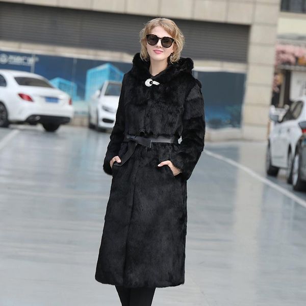 women's fur & faux lovely-jinnuo fashion full pelt real 100% nature coat women long thick warm with hood jn601, Black
women's fur & faux lovely-jinnuo fashion full pelt real 100% nature coat women long thick warm with hood jn601, Black