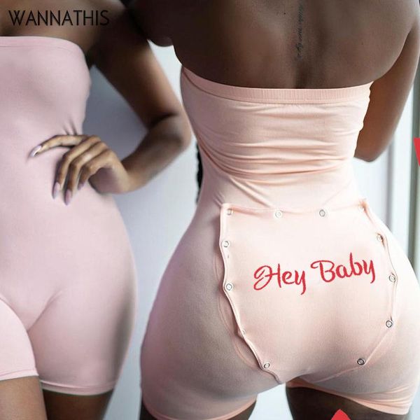 women's jumpsuits & rompers wannathis playsuit woman strapless sleeveless letter embroidery women casual stretch fashion summer slim bo, Black;white
women's jumpsuits & rompers wannathis playsuit woman strapless sleeveless letter embroidery women casual stretch fashion summer slim bo, Black;white