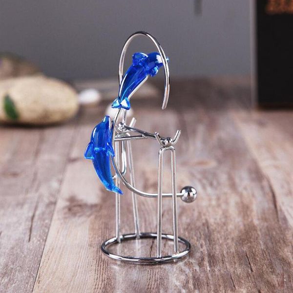 mini blue dolphin swing perpetual instrument metal craft ornaments ton cradle home desk decoration figurine gift souvenir decorative objects
mini blue dolphin swing perpetual instrument metal craft ornaments ton cradle home desk decoration figurine gift souvenir decorative objects