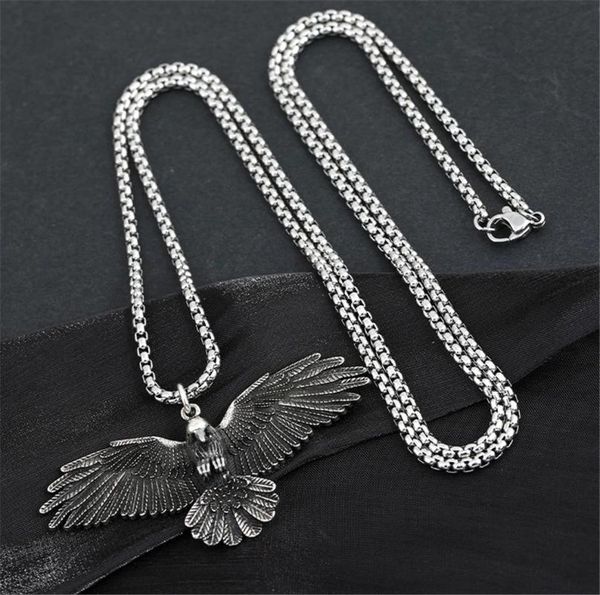 pendant necklaces pitutu arrival chain on the neck retro eagle punk necklace female trendy male animal wholesale, Silver
pendant necklaces pitutu arrival chain on the neck retro eagle punk necklace female trendy male animal wholesale, Silver