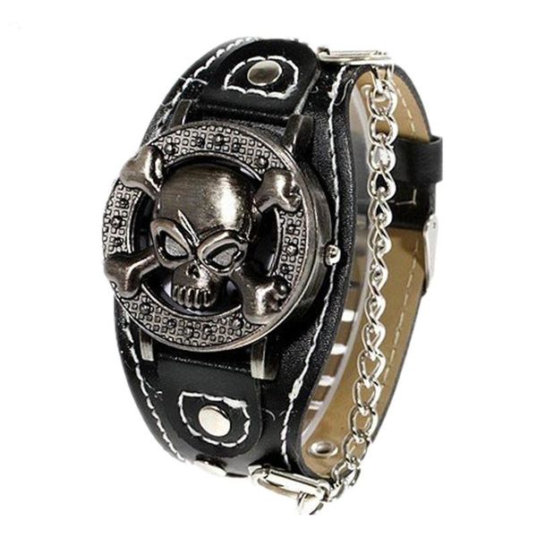 fashion steampunk watches skull women sport clamshell winding dames horloges hodinky wristwatches, Slivery;brown
fashion steampunk watches skull women sport clamshell winding dames horloges hodinky wristwatches, Slivery;brown