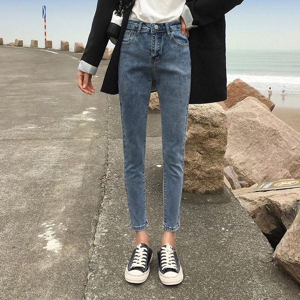 women's jeans korean version thin elastic leisure spring and autumn wild 2021 tight women jfmhrx woman, Blue
women's jeans korean version thin elastic leisure spring and autumn wild 2021 tight women jfmhrx woman, Blue