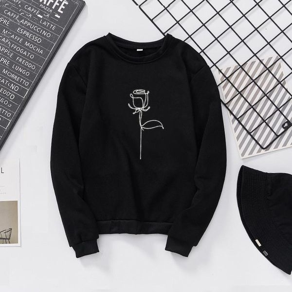 women's hoodies & sweatshirts 2021 women spring and autumn a bunch of roses print pullover hoodie men long-sleeved printed round neck c, Black
women's hoodies & sweatshirts 2021 women spring and autumn a bunch of roses print pullover hoodie men long-sleeved printed round neck c, Black