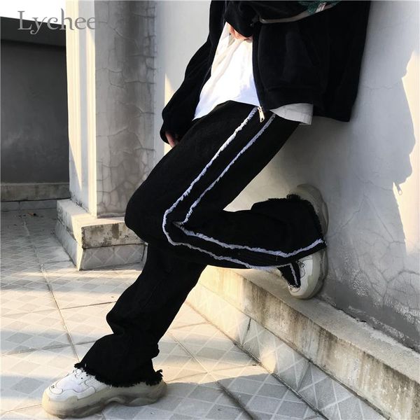 lychee harajuku black women wide leg pants high waist casual loose fashion autumn winter lady trousers women's & capris, Black;white
lychee harajuku black women wide leg pants high waist casual loose fashion autumn winter lady trousers women's & capris, Black;white