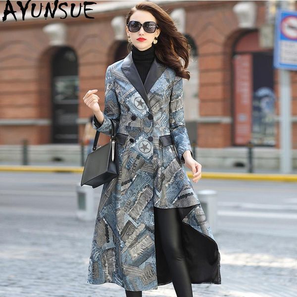 women's leather & faux ayunsue fur coat genuine jacket women clothes 2021 windbreaker sheepskin spring autumn korean female, Black
women's leather & faux ayunsue fur coat genuine jacket women clothes 2021 windbreaker sheepskin spring autumn korean female, Black