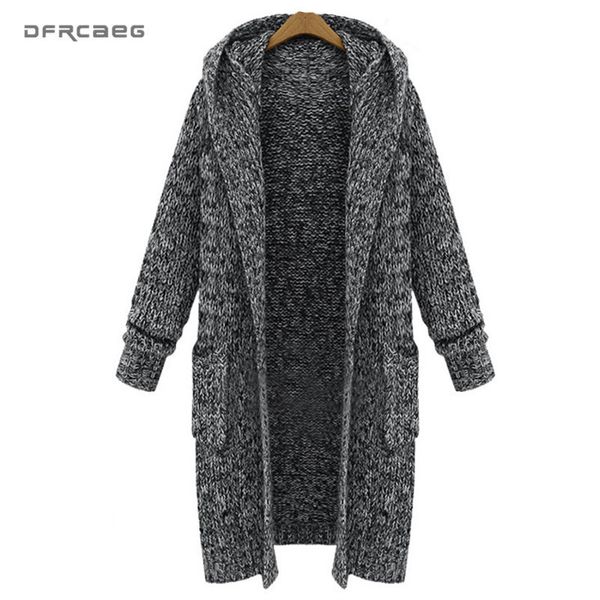 women's jackets warm knitted sweater cardigan long coats winter clothes thicken loose hooded coat female sleeve outerwear 3uzv, Black;brown
women's jackets warm knitted sweater cardigan long coats winter clothes thicken loose hooded coat female sleeve outerwear 3uzv, Black;brown