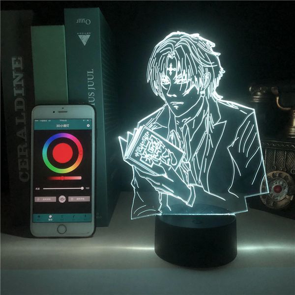 anime night light kids 3d led desk lamp touch sensor smart phone control hunter kulolo lushilufelu figure kids' nightlight decor gift
anime night light kids 3d led desk lamp touch sensor smart phone control hunter kulolo lushilufelu figure kids' nightlight decor gift