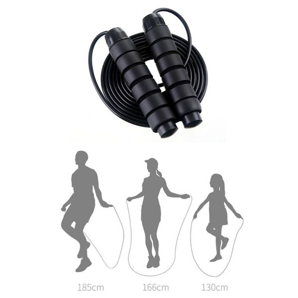 fitness jump rope thicken rubber wire comfortable handle jumping workout for women/men exercise (black) ropes
fitness jump rope thicken rubber wire comfortable handle jumping workout for women/men exercise (black) ropes