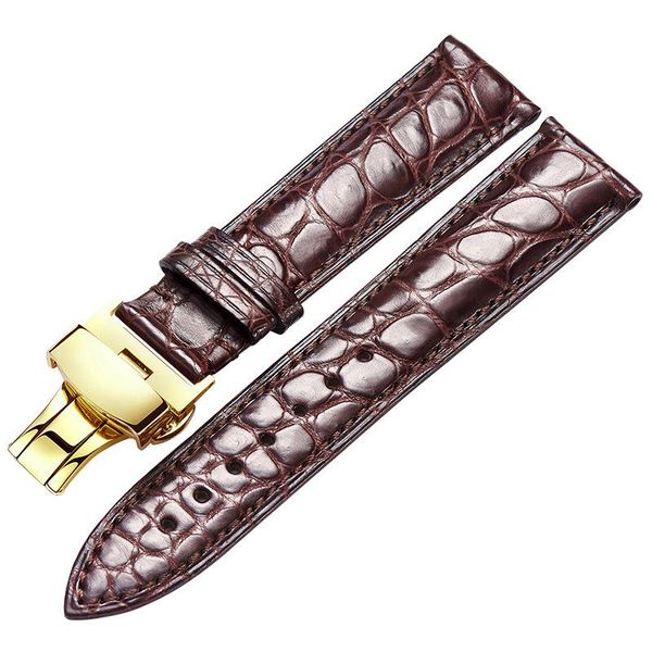 watch bands crocodile leather watchband genuine straps strap butterfly buckle accessories belt 12mm-24mm, Black;brown
watch bands crocodile leather watchband genuine straps strap butterfly buckle accessories belt 12mm-24mm, Black;brown
