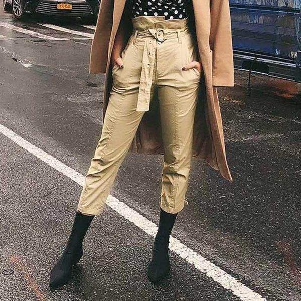women's pants & capris boho inspired trousers for women ladies high waisted belted paper bag casual pencial ankle-length pantalon femme, Black;white
women's pants & capris boho inspired trousers for women ladies high waisted belted paper bag casual pencial ankle-length pantalon femme, Black;white