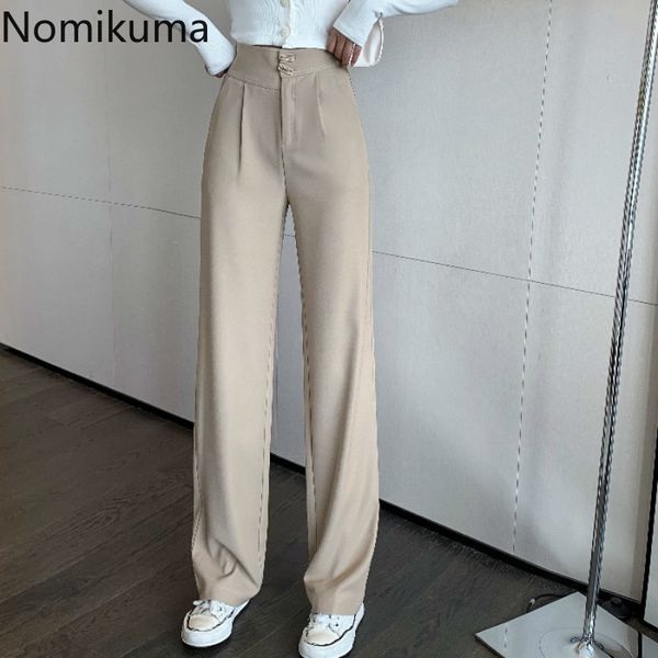 nomikuma autumn new women suit pants korean high waist long trousers causal solid elegant wide leg pants feminimos 6d272 210427, Black;white
nomikuma autumn new women suit pants korean high waist long trousers causal solid elegant wide leg pants feminimos 6d272 210427, Black;white