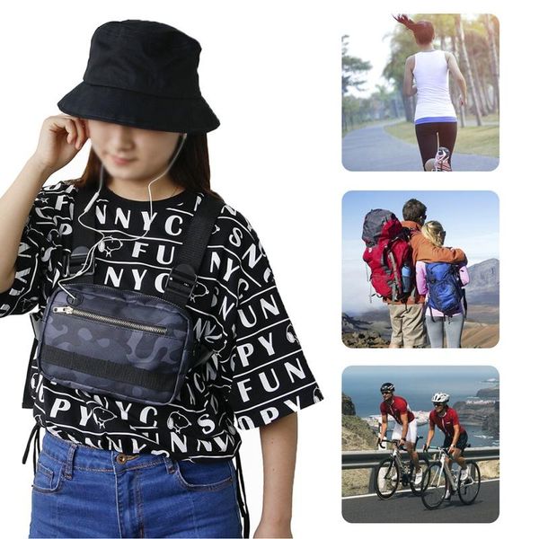 outdoor bags functional tactical breast bag chest rig adjustable pocket hip hop streetwear cross shoulder
outdoor bags functional tactical breast bag chest rig adjustable pocket hip hop streetwear cross shoulder