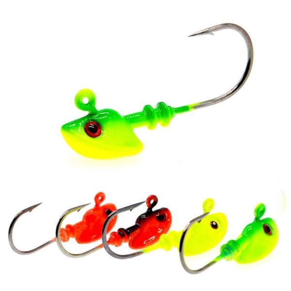 9pcs lure lead head hook fishing baits fish shape bionic fresh lures accessaries (7g, 10g, 14g, 3pcs hooks
9pcs lure lead head hook fishing baits fish shape bionic fresh lures accessaries (7g, 10g, 14g, 3pcs hooks
