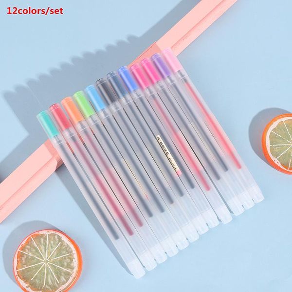 gel pens 12 color/set 0.5mm colors pen school office supply painting stationery
gel pens 12 color/set 0.5mm colors pen school office supply painting stationery