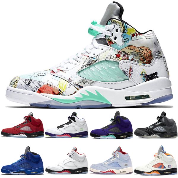 new popular 5s basketball shoes for men sports alternate grape blue suede fire red silver tongue ice blue international flight island green
new popular 5s basketball shoes for men sports alternate grape blue suede fire red silver tongue ice blue international flight island green