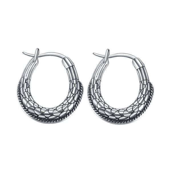 hoop & huggie korean fashion earrings for women girl titanium steel accessories party daily retro fish pattern jewelry, Golden;silver
hoop & huggie korean fashion earrings for women girl titanium steel accessories party daily retro fish pattern jewelry, Golden;silver