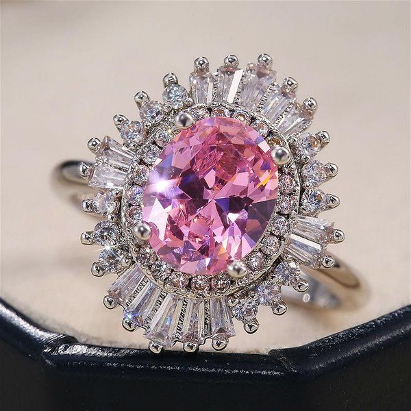 wedding rings visisap luxury romantic flower for women fashion cute pink zircon fine claw inlay copper ring b2129, Slivery;golden
wedding rings visisap luxury romantic flower for women fashion cute pink zircon fine claw inlay copper ring b2129, Slivery;golden
