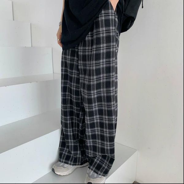 summer plaid s 3xl casual women pants chic oversize loose wide leg trousers for harajuku high waist hip hop female, Black;white
summer plaid s 3xl casual women pants chic oversize loose wide leg trousers for harajuku high waist hip hop female, Black;white