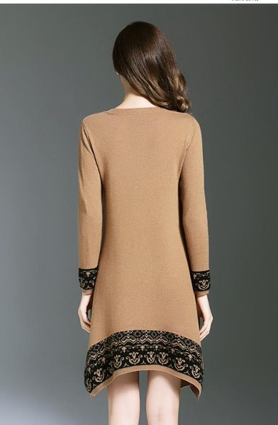 casual dresses women vestidos mujer plus size knitted wool long sleeve winter dress woman clothes sukienka kj117, Black;gray
casual dresses women vestidos mujer plus size knitted wool long sleeve winter dress woman clothes sukienka kj117, Black;gray