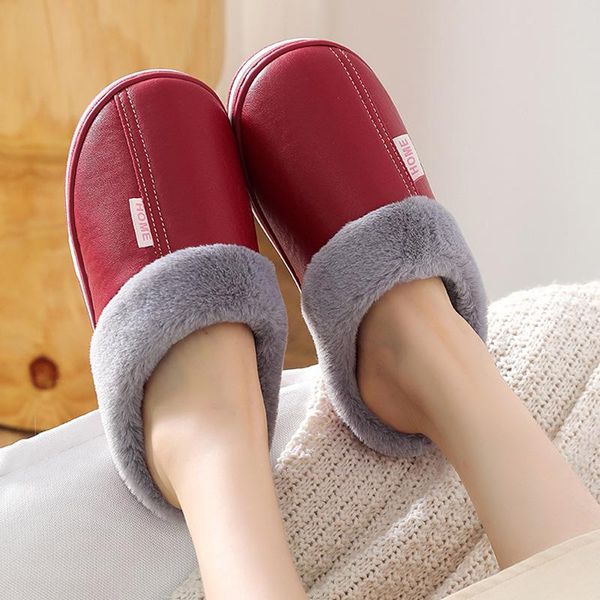 slippers winter warm fur couple shoes anti-skid platform soft plush slides indoor home closed toe footwear women cotton, Black
slippers winter warm fur couple shoes anti-skid platform soft plush slides indoor home closed toe footwear women cotton, Black