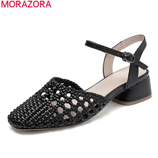 dress shoes morazora 2021 arrival fashion women pumps genuine leather shallow ladies summer simple casual, Black
dress shoes morazora 2021 arrival fashion women pumps genuine leather shallow ladies summer simple casual, Black