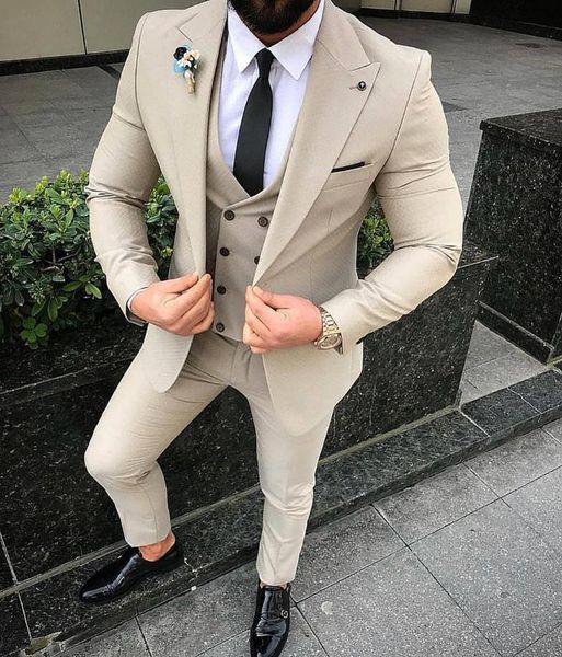 men's suits & blazers elegant designs 2022 casual business beige mens 3 pieces formal dress men suit set wedding for groom tuxedos, White;black
men's suits & blazers elegant designs 2022 casual business beige mens 3 pieces formal dress men suit set wedding for groom tuxedos, White;black