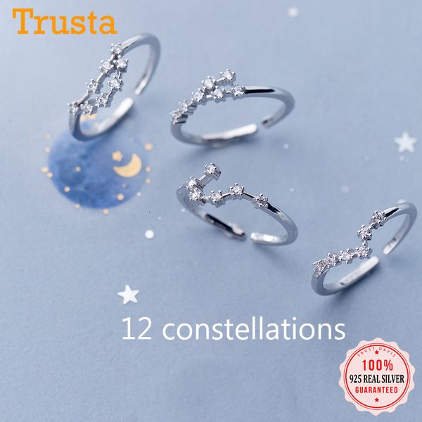 trustdavis women 12 constellation cz opening fashion jewelry pure 100% 925 sterling silver finger rings gift da348, Golden;silver
trustdavis women 12 constellation cz opening fashion jewelry pure 100% 925 sterling silver finger rings gift da348, Golden;silver