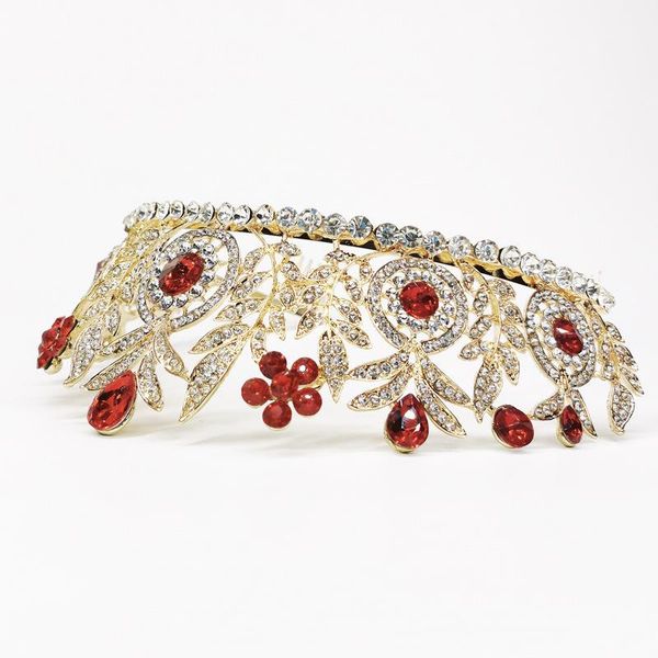 hair clips & barrettes crown ornament bridal wedding accessories simple alloy retro red crystal dress jewelry lb, Golden;silver
hair clips & barrettes crown ornament bridal wedding accessories simple alloy retro red crystal dress jewelry lb, Golden;silver