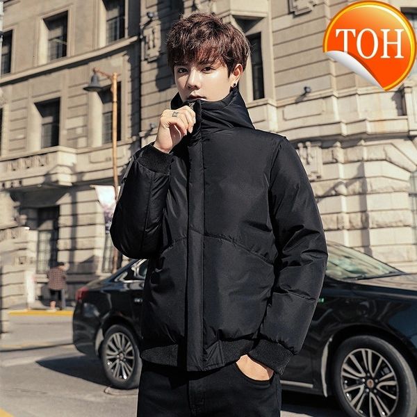 degree winter men's warm -20 puffer jacket korean style fashion thickened youth student windproof overcoat white duck down parka, Black
degree winter men's warm -20 puffer jacket korean style fashion thickened youth student windproof overcoat white duck down parka, Black