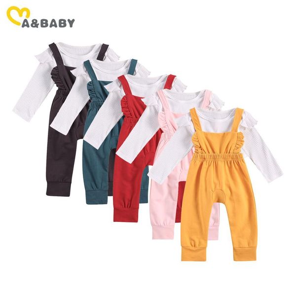 0-2y autumn winter infant born baby girl clothes set knitted ruffles bodysuit sleeveless jumpsuit overalls outfits 210515, White
0-2y autumn winter infant born baby girl clothes set knitted ruffles bodysuit sleeveless jumpsuit overalls outfits 210515, White