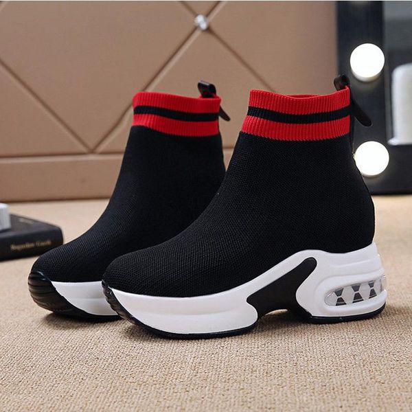 boots women socks height increasing high ladies female shoes footwear fashion short snow slip-on platform thick, Black
boots women socks height increasing high ladies female shoes footwear fashion short snow slip-on platform thick, Black