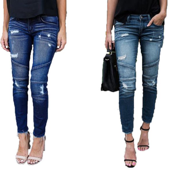 jeans jeans s-xxl ny brem pants women's brim pencils thin hole ladies plied stretch denim jean, Blue
jeans jeans s-xxl ny brem pants women's brim pencils thin hole ladies plied stretch denim jean, Blue